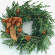 Boxwood and Ting Copper Wreath